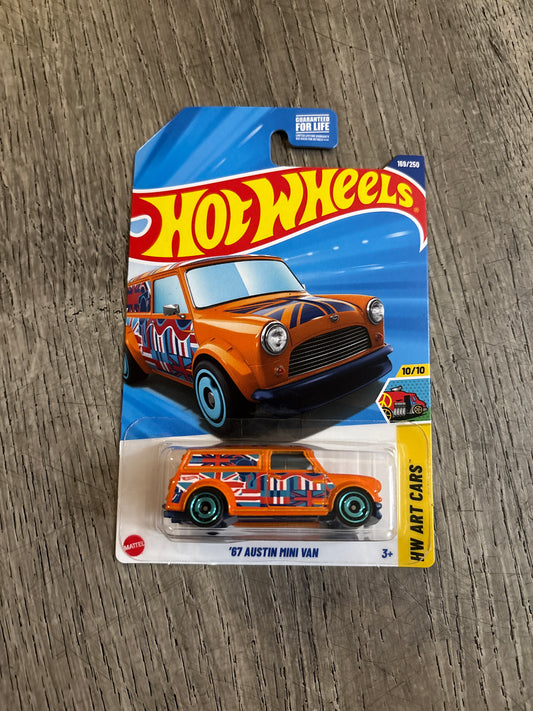 Hot Wheels 67 Austin Mini Van