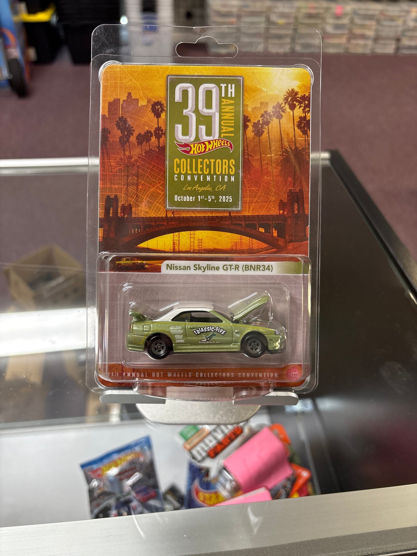 Hot Wheels 39th Collectors Convention Nissan Skyline GTR R34 #3456/4200