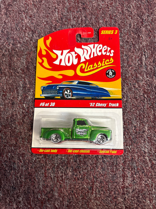 Hotwheels classic 52 Chevy Truck
