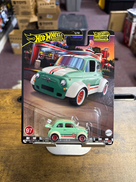 Hot Wheels Boulevard 60s Fiat 500 D Modificado