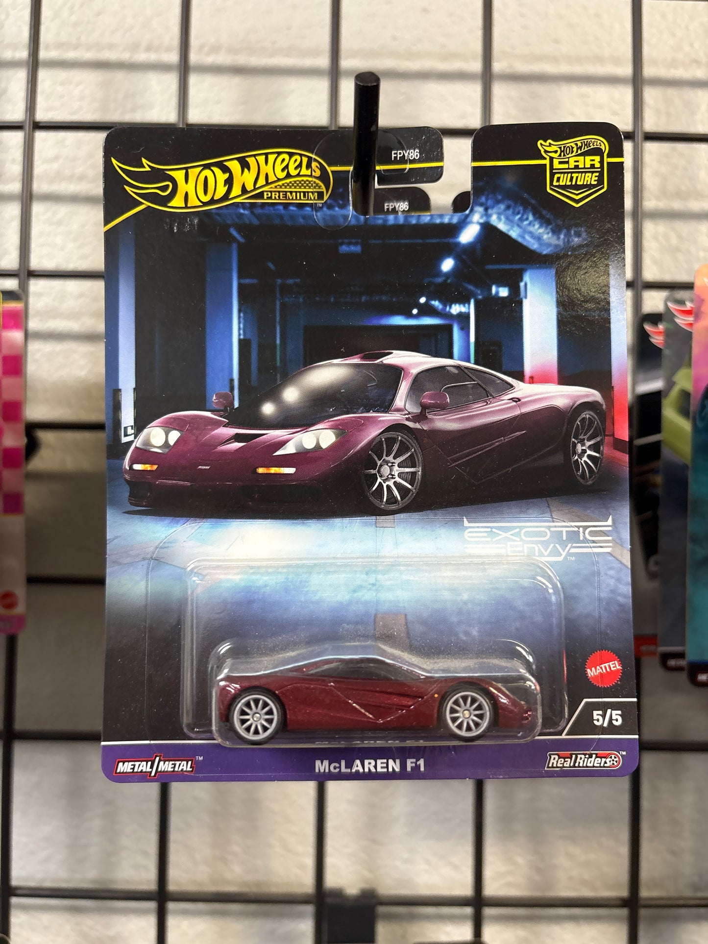 Hot Wheels Exotic Envy McLaren F1