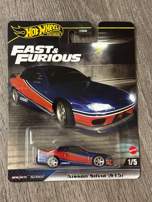 2024 Hot Wheels  Fast N Furious NISSAN SILVIA S15
