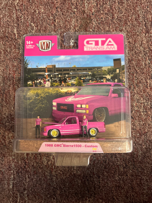 M2 Machines 1988 GMC Sierra 1500 Custom GTA Trans AM Diorama 6000 Worldwide