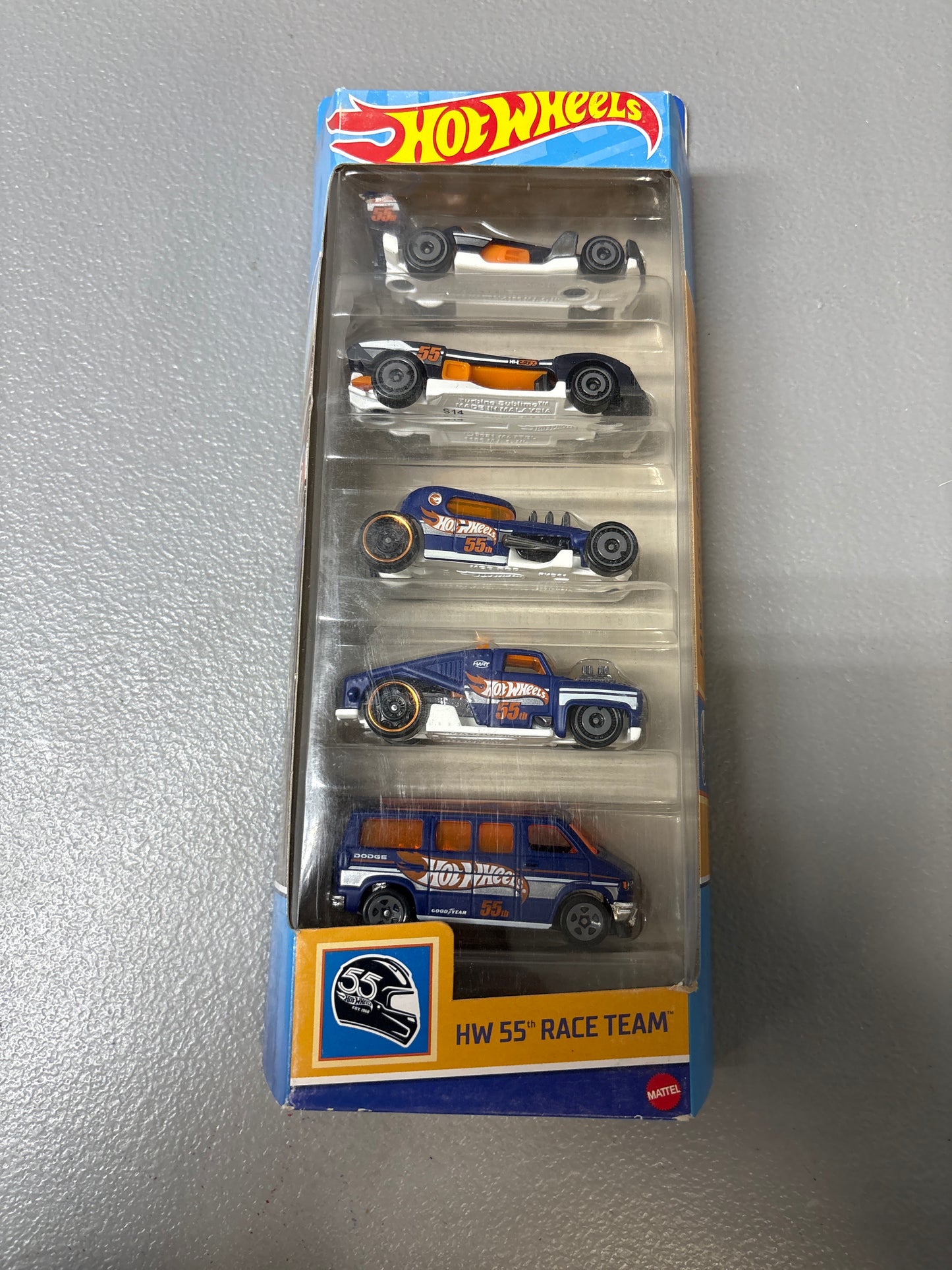 Hot Wheels 5 Packs HW 55 Race Team