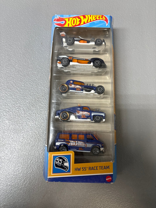 Hot Wheels 5 Packs HW 55 Race Team
