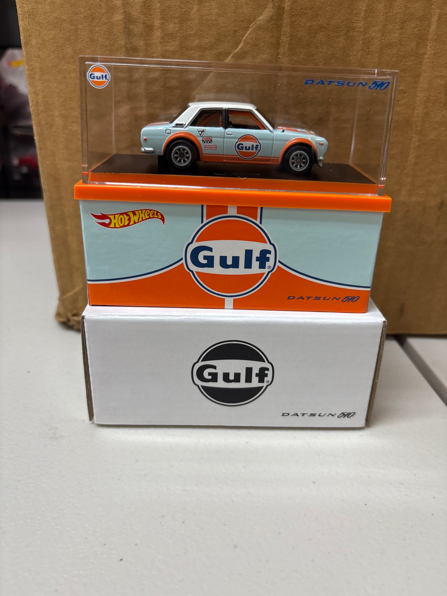Hot Wheels DATSUN 510 Gulf RLC HWC Red Line Club Real Riders Brand New 2022