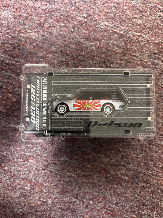 Hot Wheels Malaysia Hobby Shop X Larry Wood Datsun 510 Wagon Custom #126/130