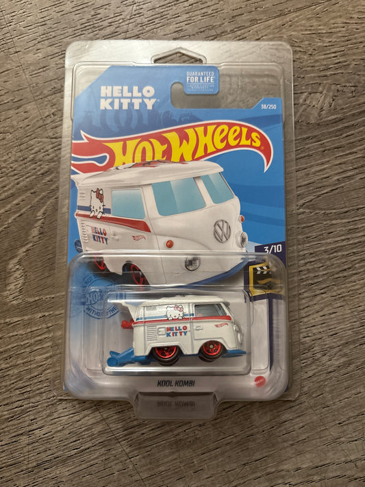 Hello Kitty Hot Wheels  Vw Van Kool Kombi