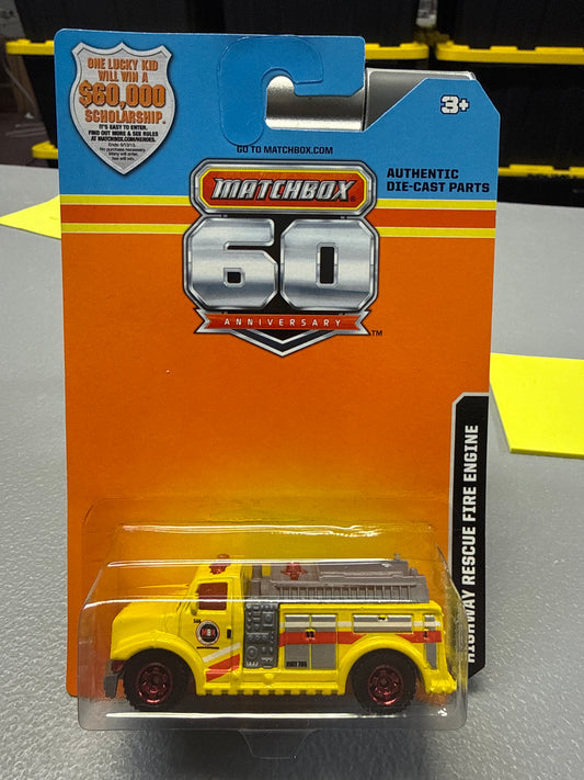 Matchbox Highway Rescue Fire Engine