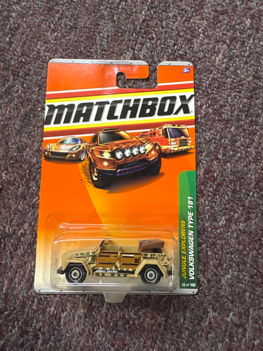 Matchbox '09 VW Volkswagen Type 181 Brown 1/64