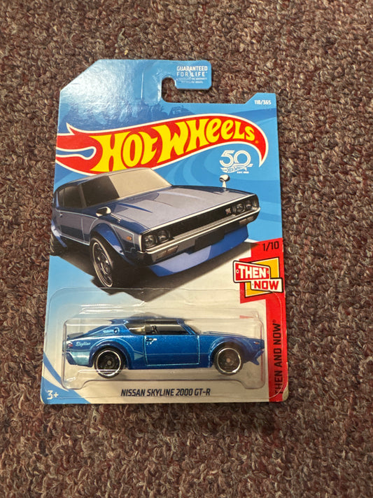 Hot Wheels NISSAN SKYLINE 2000 GT-R