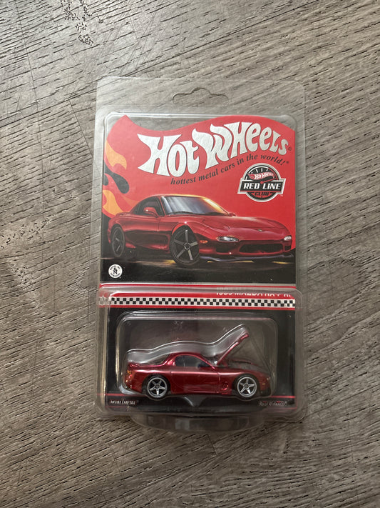 🔥Hot Wheels 2024 RLC Exclusive Red 1993 Mazda RX-7
