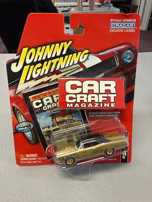 Johnny Lightning Car Craft #2 1967 Pontiac GTO
