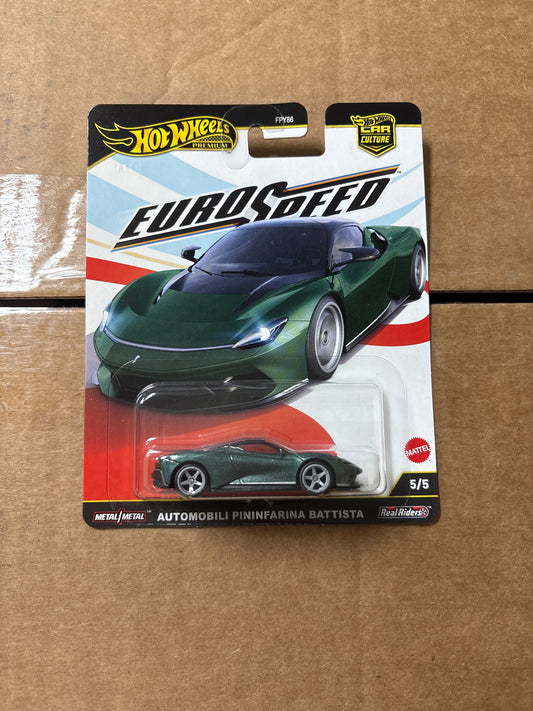 Hot Wheels Car Culture Euro Speed Automobili Pininfarina Battista