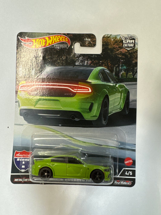 Hot Wheels 20 Dogde Charger HellCat Car Culture American Scene
