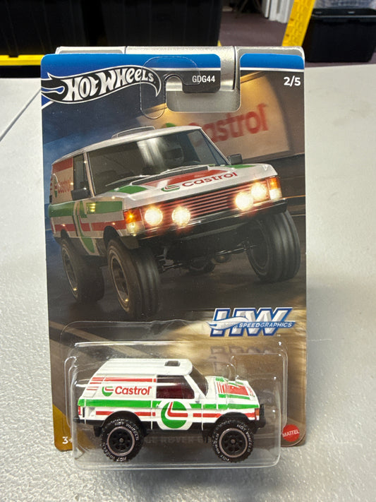 Hot Wheels Speed Graphics Range Rover Classic