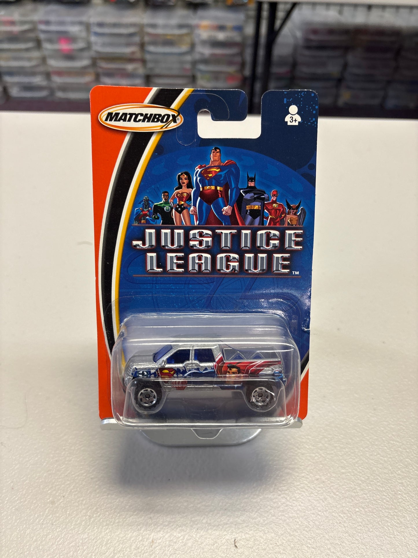 Matchbox Justice League Superman GMC Truck
