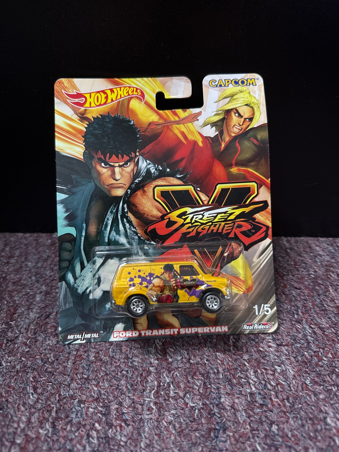 Hot Wheels Capcom Street Fighter Ford Transit Supervan