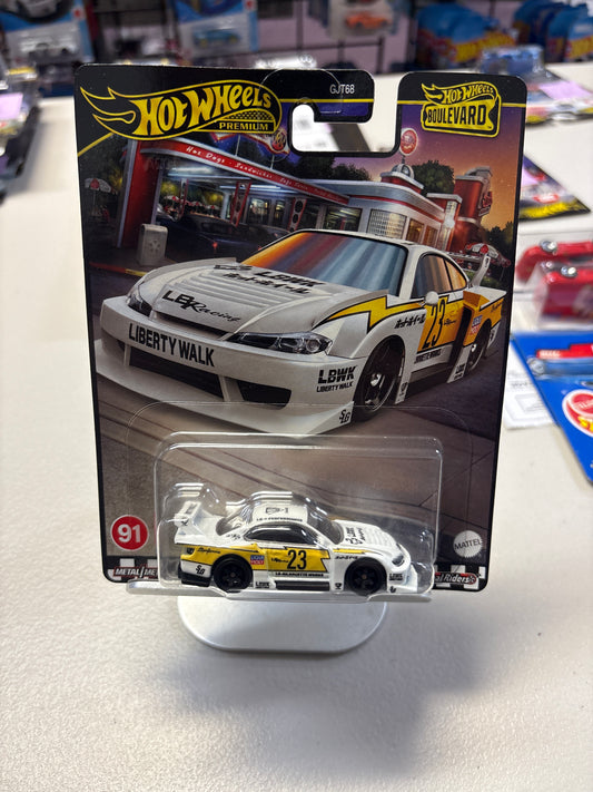2024 Hot Wheels Boulevard  #91 LB Super Silhouette Nissan Silvia (S15)
