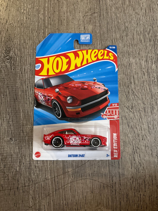 Hot Wheels Datsun 240z Red Edition