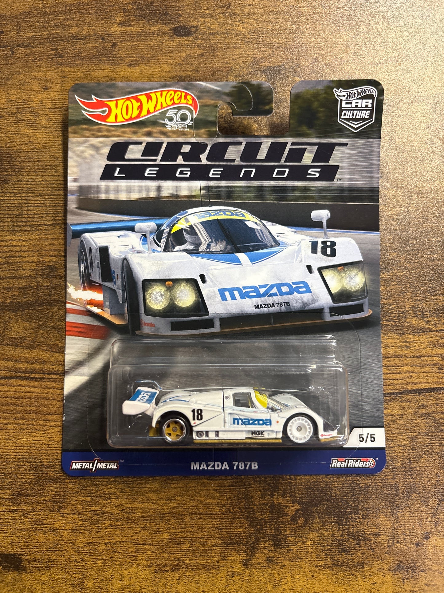 Hot Wheels Circuit Legends Mazda 787B
