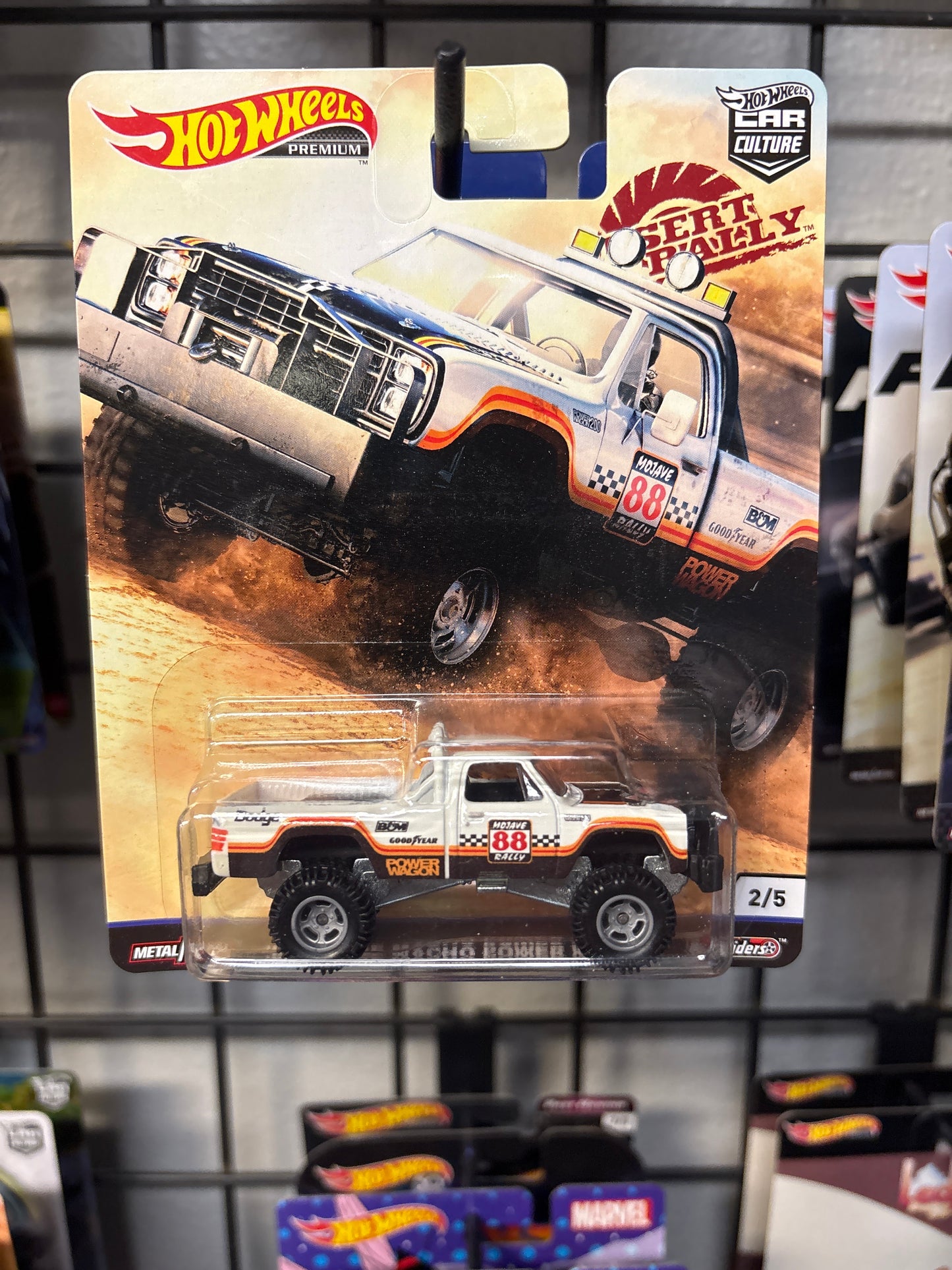 Hot Wheels Desert Rally 80 Dodge Macho Power Wagon