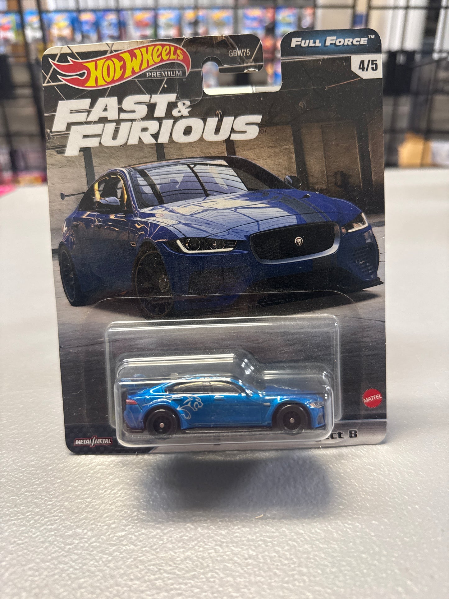 Hot Wheels Fast & Furious Jaguar XE SV Project 8
