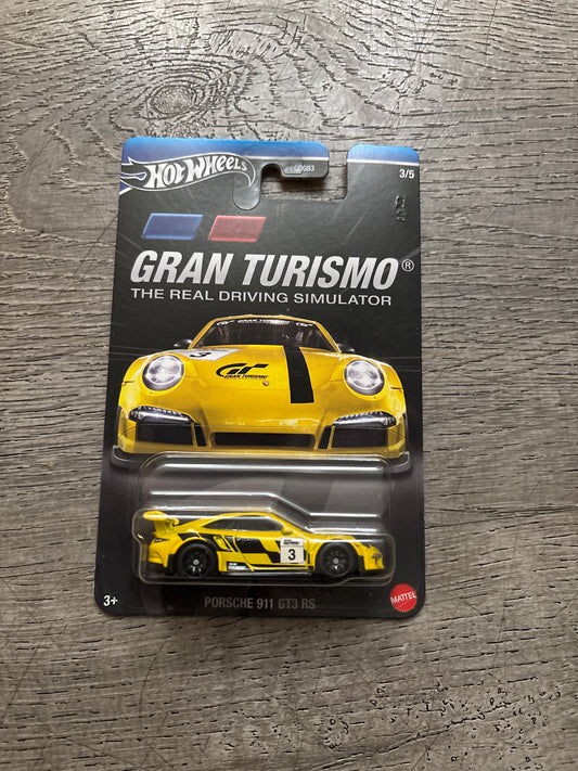 Hot Wheels 2024 Silver Series Gran Turismo Porsche 911 GT3 RS 3/5