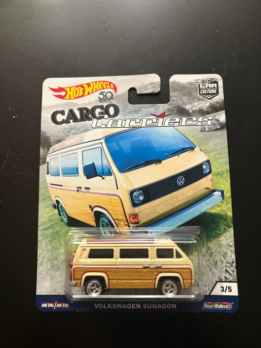 Hot wheels CARGO CARRIERS CAR CULTURE VLOKSWAGEN SUNAGON #3/5 Real Riders