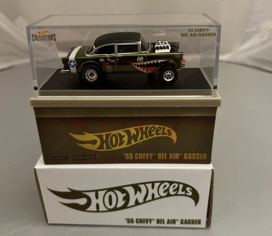 Hot Wheels RLC '55 Chevy Bel Air Gasser Flying Tiger #3892/12000