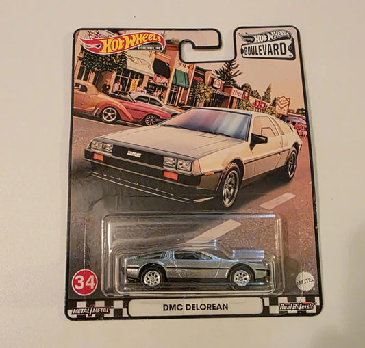2021 Hot Wheels Premium Boulevard #34 DMC DeLorean