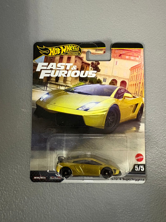 Hot Wheels Fast & Furious Lamborghini Gallardo Lp 570-4 Superleggera