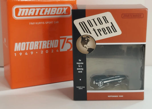 Mattel Creations Matchbox x MotorTrend 1949 Kurtis Sport Car Dark Green