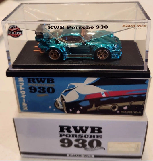 Hot Wheels RLC Exclusive RWB Porsche 930 Spectraflame Teal NEW Sealed in Box