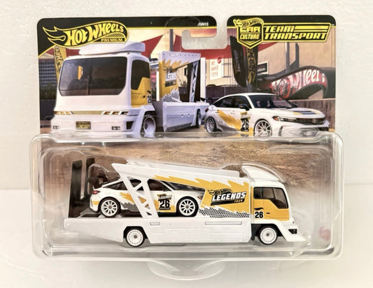 Hot Wheels Legends Tour Team Transport Honda Civic