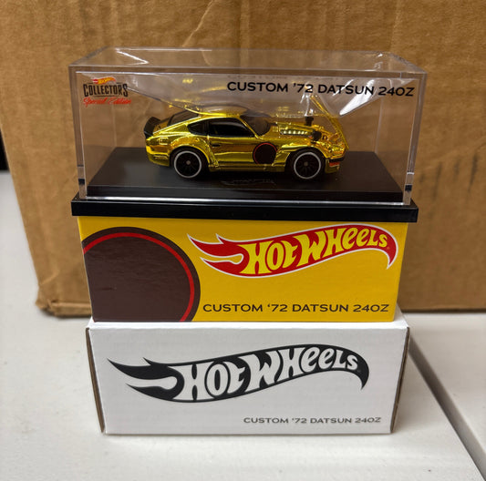 Hot Wheels Red Line Club Gold Custom ’72 Datsun 240Z #2282/25000