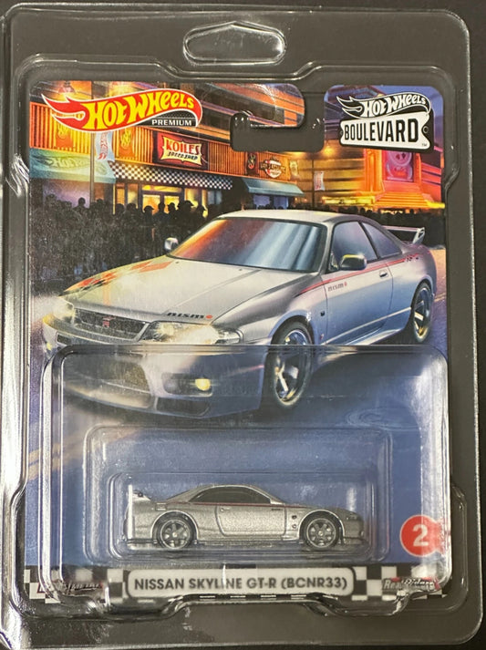 Hot Wheels Boulevard # 2 NISSAN SKYLINE GT-R (BCNR33)