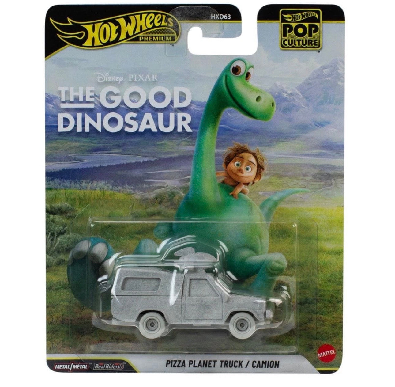 2026 Hot Wheels Pop Culture THE GOOD DINOSOUR Pizza Planet Truck