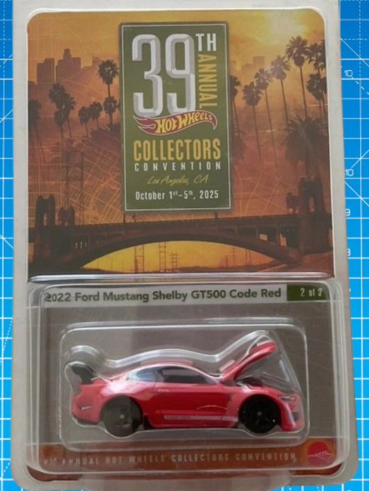 2025 Hot Wheels 39th Collectors Conventions '22 Ford Mustang Shelby GT500