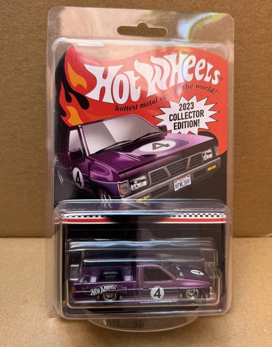 2023 Hot Wheels RLC Custom '93 Nissan Hardbody D21 Purple 1:64 NIP Mail-In Promo
