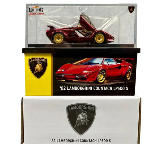 HW RLC Special Edition '82 LAMBORGHINI COUNTACH LP500 S #6116/12,500