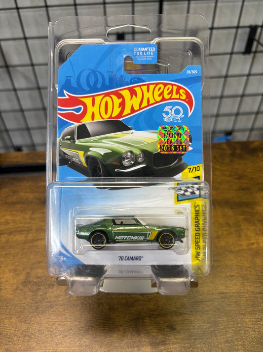 Hot Wheels Factory Sealed 70 Camaro