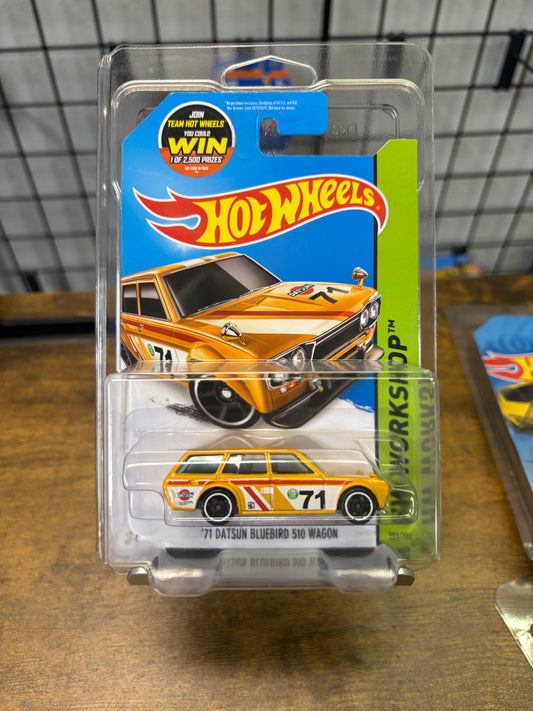 Hot Wheels 71 Datsun Bluebird 510 Wagon
