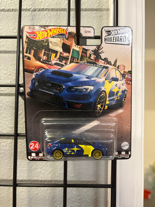 HOT WHEELS BOULEVARD SUBARU WRX STI