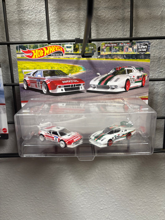 2022 Hot Wheels Car Culture 2 Pack BMW M1 Procar & Lancia Stratos Group 5