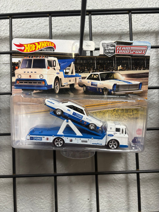Hot Wheels Car Culture Team Transport ‘65 Ford Galaxie & Ford C-800 #38