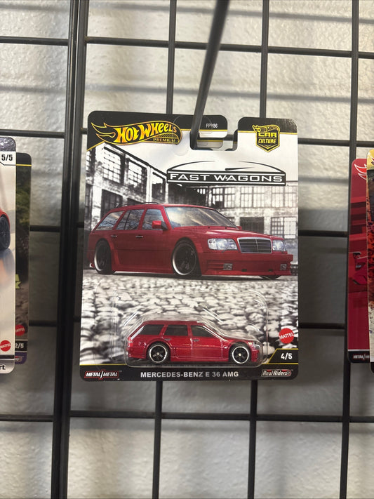 Hot Wheels Premium Car Culture Fast Wagons 1:64 Scale Die-Cast Mercedes-Benz AMG