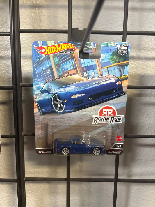 Hot Wheels Car Culture Ronin Run 1995 Mazda RX7 1:64