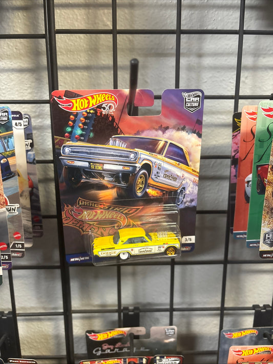 HOT WHEELS DRAG STRIP DEMONS 3/5 '65 DODGE CORONET