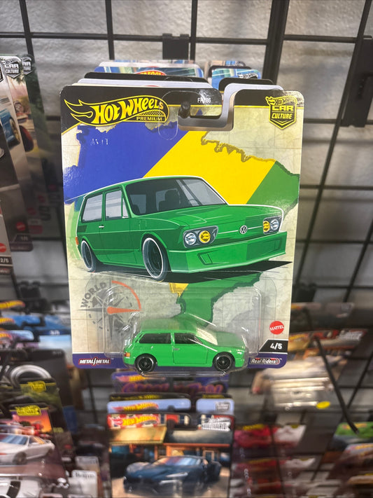 Hot Wheels Premium Volkswagen Brasilia HW Car Culture Series 4/5 World Tour